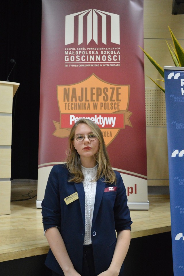 Hanna Soroka reprezentowała Małopolską Szkołę Gościnności