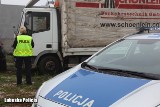 BORUSZYN. Kolejna kradzież na terenie Niemiec. Policjanci ciężki sprzęt znaleźli przy drodze. Jego wartość to ok. 80 tys. zł [ZDJĘCIA]
