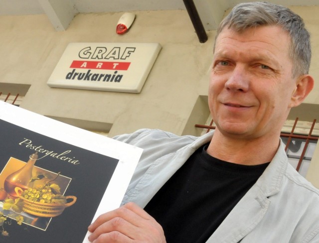 Marek Charko - współwłaściciel firmy Grafart z Lublina