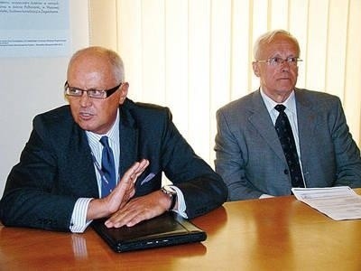 Od lewej: prezes Pamuła, Czesław Borowicz Fot. Anna Szopińska