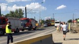 Kraków. Tramwaje wciąż nie dojeżdżają do Borku Fałęckiego. To efekt wypadku