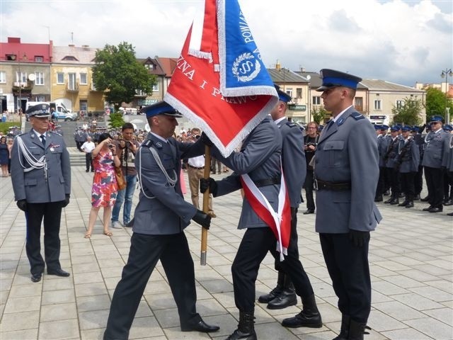 Policyjne  święto w Ostrowcu