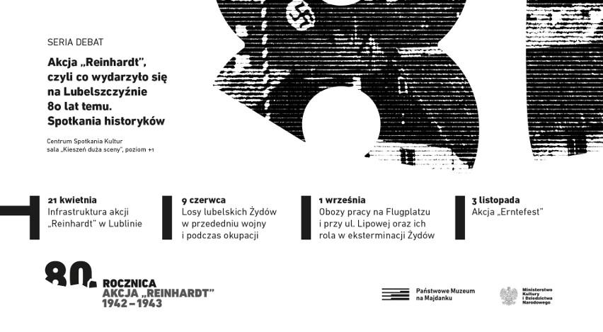 Państwowe Muzeum na Majdanku organizuje serię debat. Pierwsza z nich dotyczy infrastruktury akcji „Reinhardt”