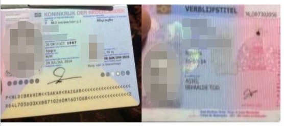 Przy jednym z migrantów znaleziono dokumenty wystawione na obywatela Holandii.