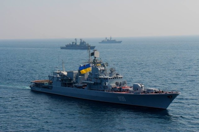 Ukraińska Marynarka odepchnęła zgrupowanie Floty Czarnomorskiej. Zdjęcie ilustracyjne