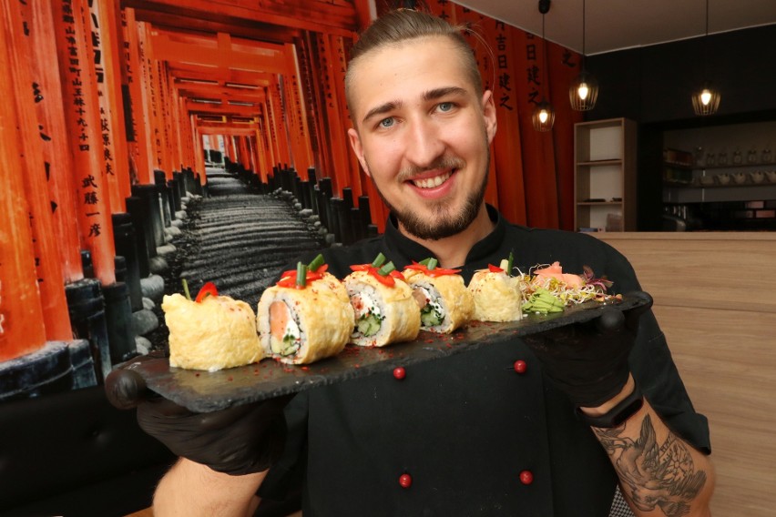 Damian Smołuch z kieleckiego Sushi Nigiri podkreśla, że...