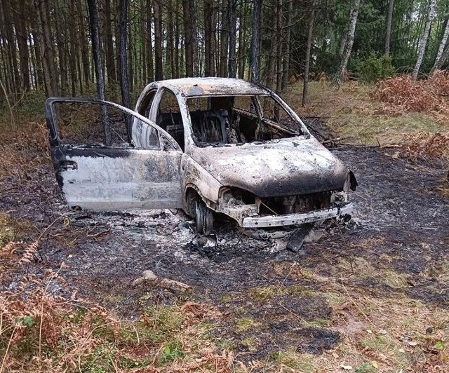 W nocy z piątku na sobotę (14/15.10) strażaków z OSP Brzoza wezwano do nocnego pożaru samochodu osobowego w lesie pod Bydgoszczą. Auto spłonęło doszczętnie, ale wewnątrz nie było zwłok. Strażacy zaczęli szukać kierowcy.