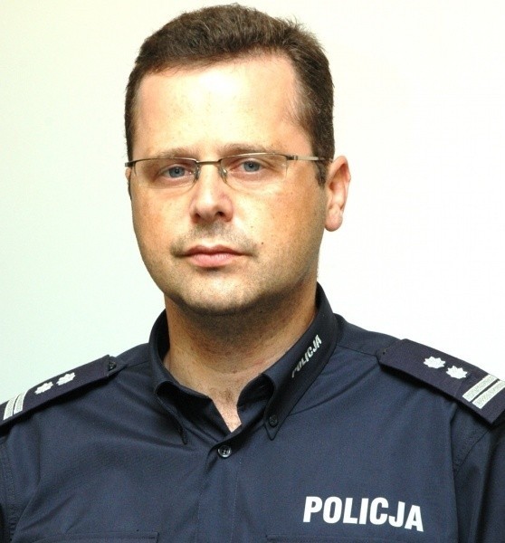 Mariusz Sokołowski, rzecznik prasowy komendanta głównego policji.