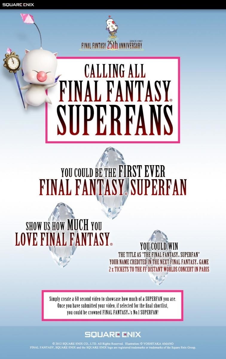 Final Fantasy: Szukają Super Fana