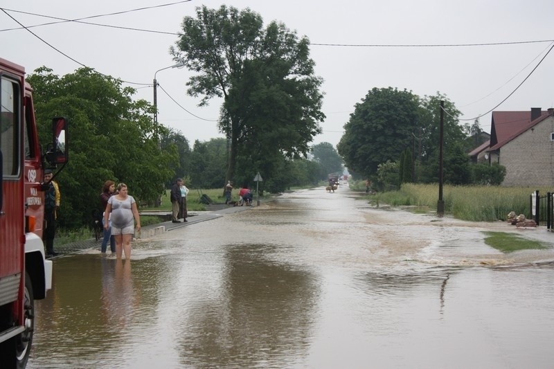 Powódź w Żarnowcu