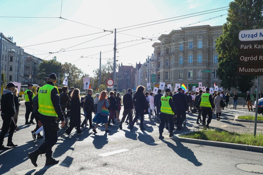 Protest w Szczecinie – 9.10.2021