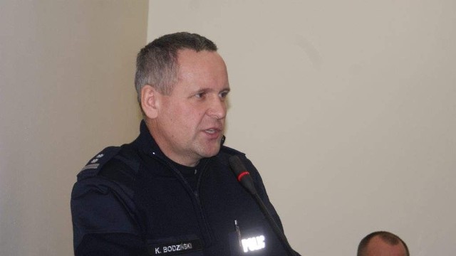 Komendant Krzysztof Bodziński cieszy się, że policjanci będą wkrótce pracować w bardziej komfortowych warunkach.