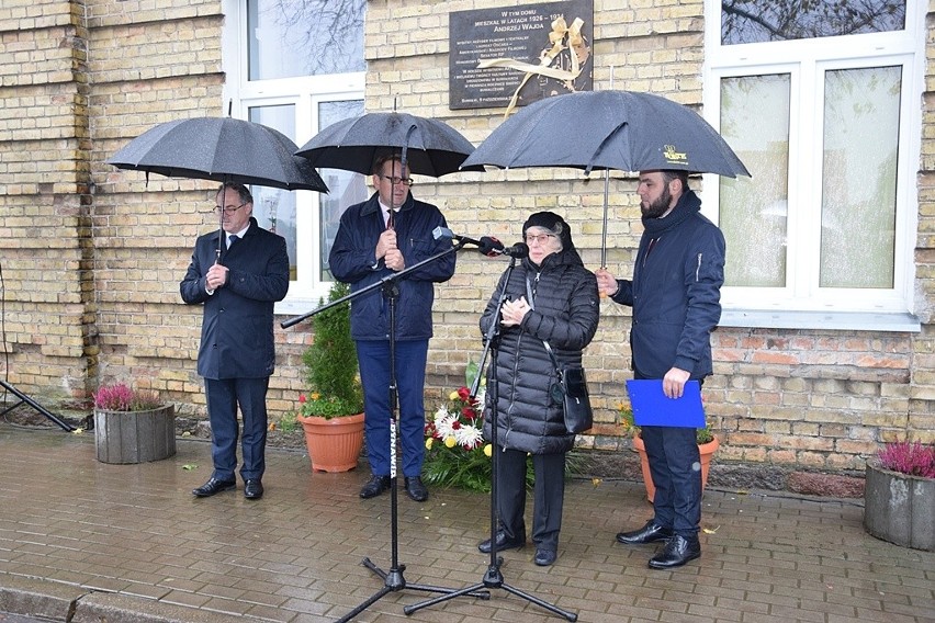 Suwałki. Żona Wajdy dziękowała za pamięć (zdjęcia)