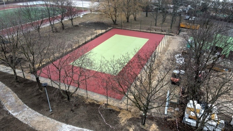 Rozwija się sportowa infrastruktura w Gdańsku. W dzielnicy Zaspa-Młyniec wybudowano kort tenisowy 