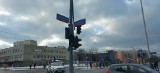 Wypadek na ulicy Dąbrowskiego przy Tatrzańskiej. Piesza potrącona przez tramwaj ZDJĘCIA