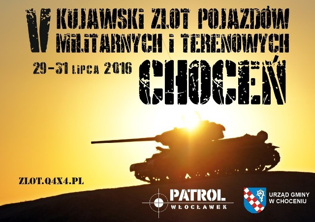 W najbliższy weekend w podwłocławskim Choceniu kolejny Zlot Pojazdów Militarnych i Terenowych.