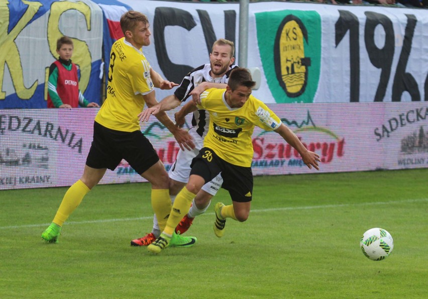 GKS Katowice - Sandecja Nowy Sącz 0:1. Zasłużona porażka...