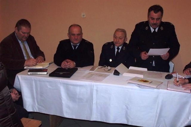 Zebraniu w Lasocinie przewodniczył Marian Batóg, który sprawnie prowadził dyskusję i głosowania.