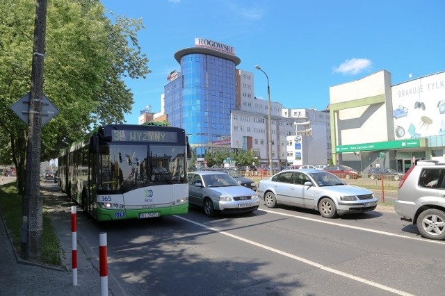 Przebudowa ul. Legionowej mogłaby się rozpocząć w przyszłym roku, o ile znajdą się na ten cel pieniądze. Pojawi się tu także pas tylko dla autobusów