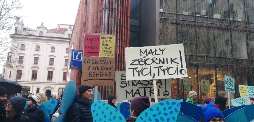 Protest ws. Zakrzówka pod UMK