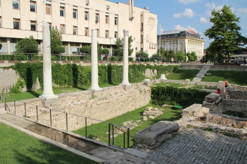 Forum Romanum w Płowdiw pochodzi z I wieku n.e.