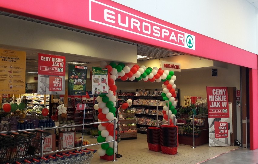 Nowy sklep Eurospar w Gdańsku przy al. Grunwaldzkiej 471....