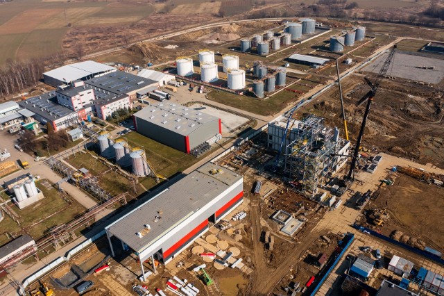 W Jedliczu powstaje kompleks instalacji do wytwarzania bioetanolu ze słomy zbóż. Łączna wartość inwestycji to ponad 1 mld złotych.