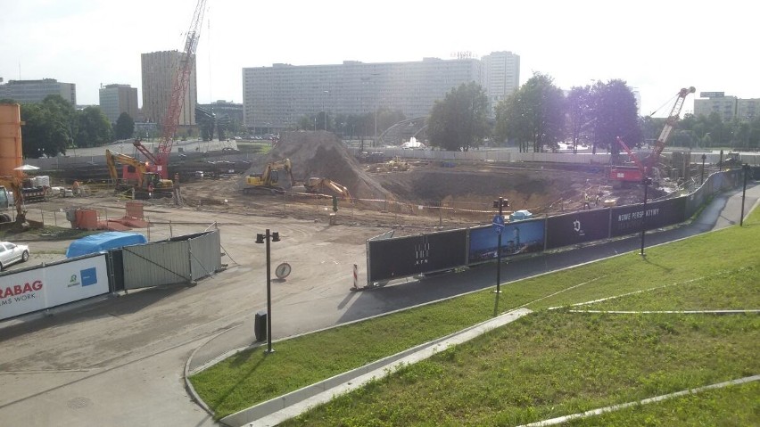 Plac budowy KTW 25 lipca 2016