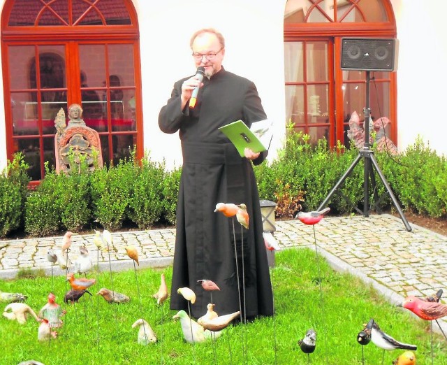 Ojciec Eugeniusz Grzywacz niczym św. Franciszek