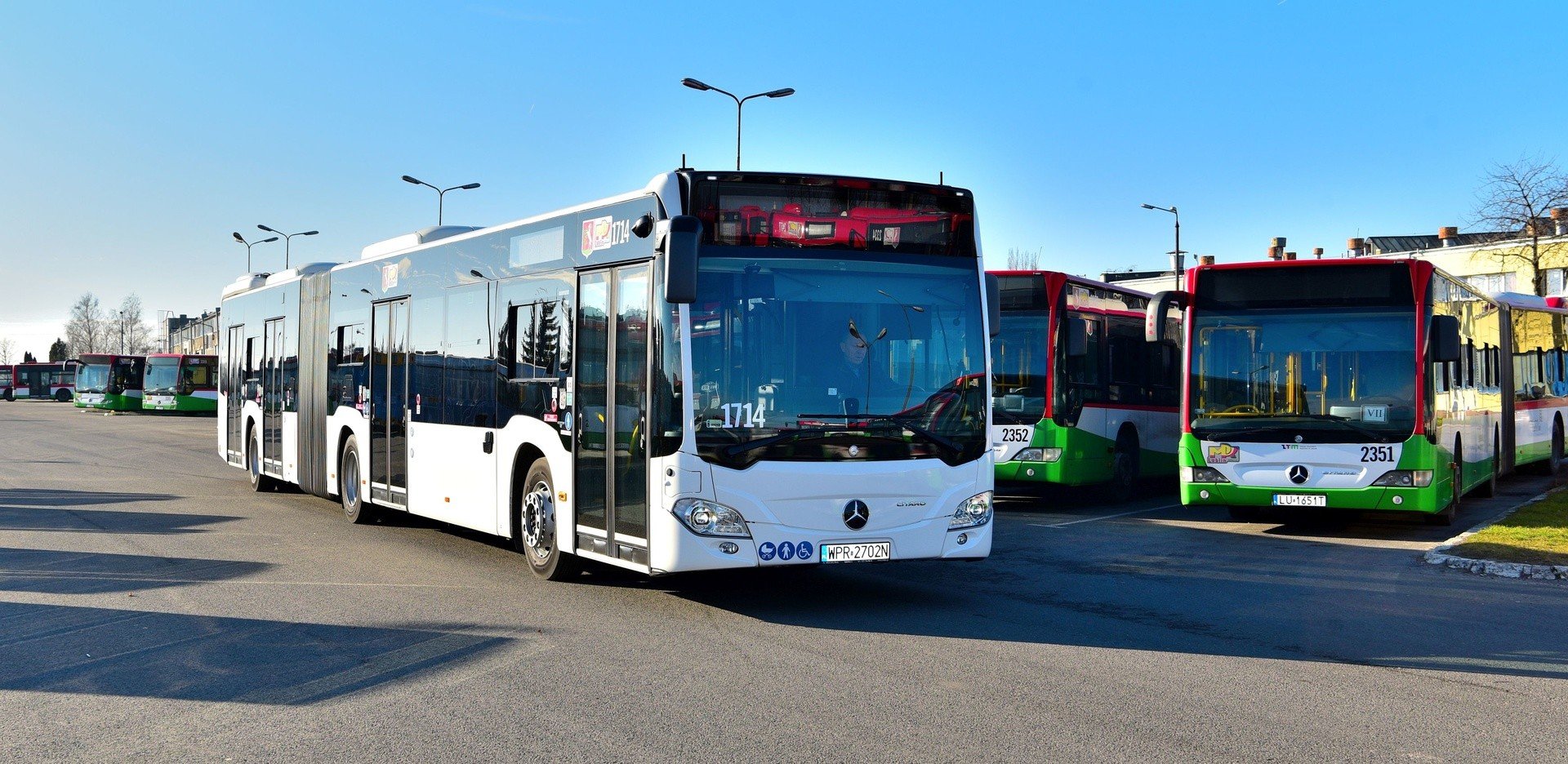 MPK Lublin testuje nowy autobus. To Mercedes Citaro G