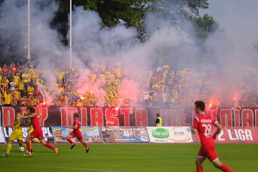 Mecz Elana Toruń - Widzew Łódź