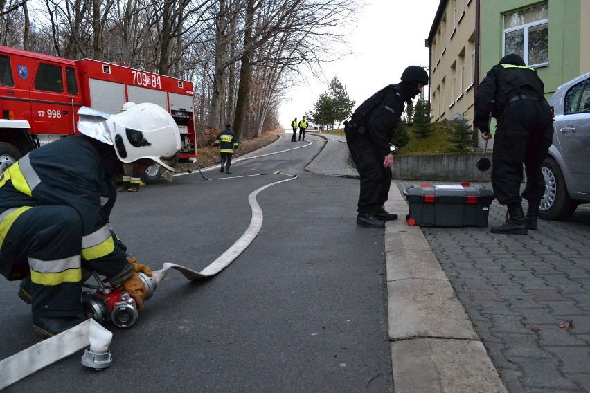 Alarm bombowy Żywiec