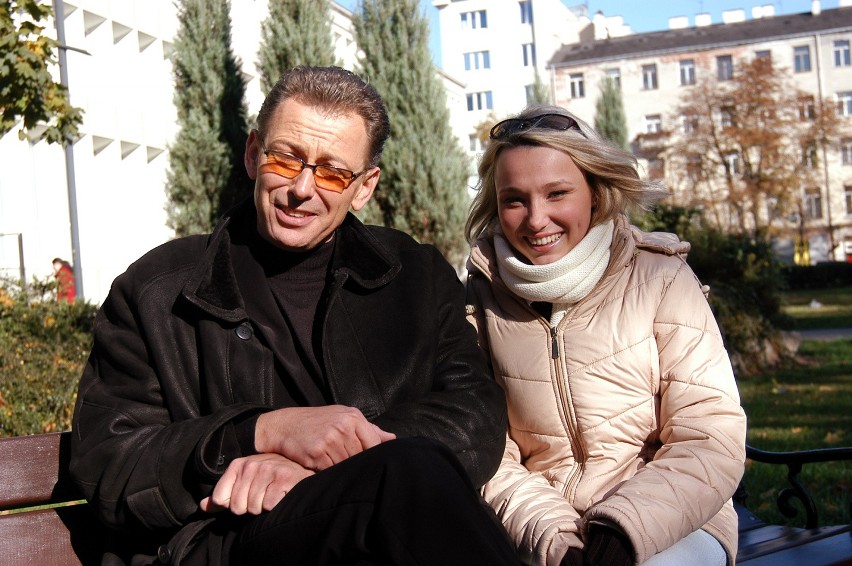 Jacek Borkowski z córką Karoliną
