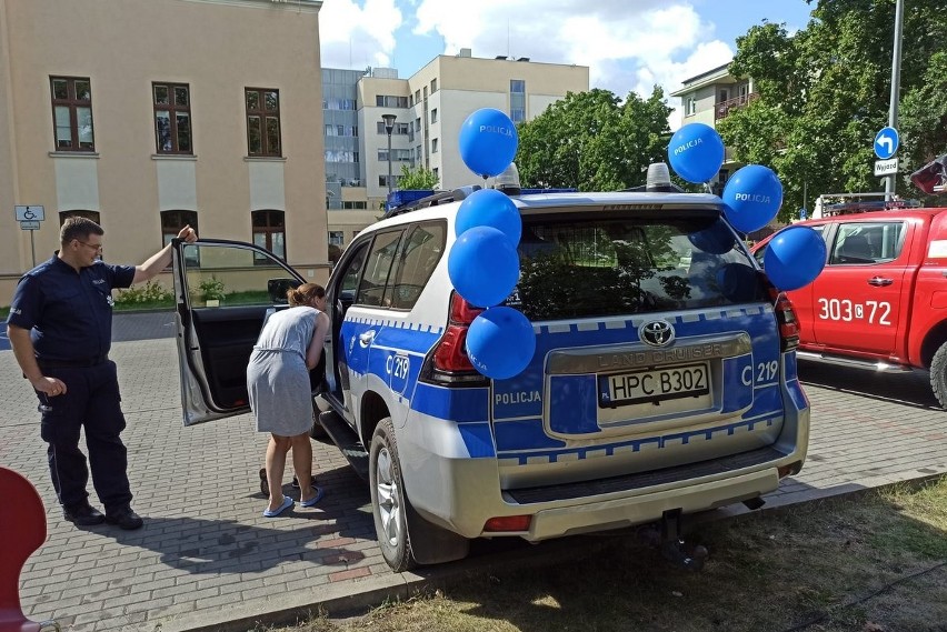 Pacjenci Wojewódzkiego Szpitala Dziecięcego w Bydgoszczy...