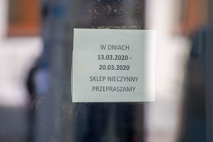 Koronawirus Nowy Sącz. Zamknięte lokale gastronomiczne. Dla niektórych oznacza to nawet bankructwo