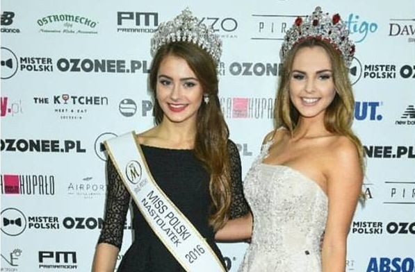 Patrycja Pabis - Miss Polski Nastolatek 2016 oraz Magdalena Bieńkowska - Miss Polski 2015.