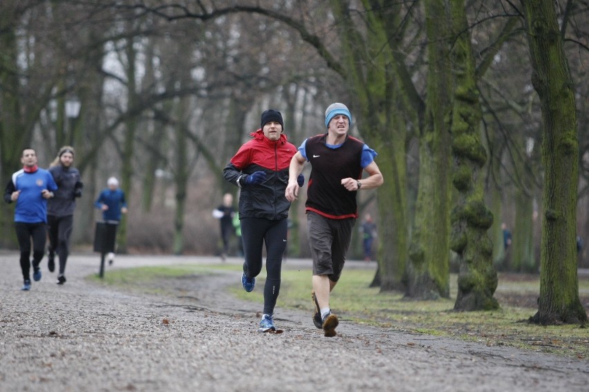 Parkrun Łódź w parku Poniatowskiego 12 grudnia 2015 [ZDJĘCIA, FILM, WYNIKI]