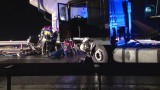 Czołowe zderzenie z ciężarówką na obwodnicy Gorzowa. Zginęły dwie osoby