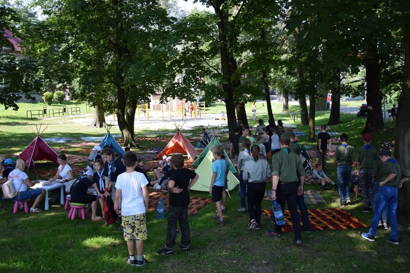 Patriotyczny Lubliniec oddaje hołd powstańcom warszawskim