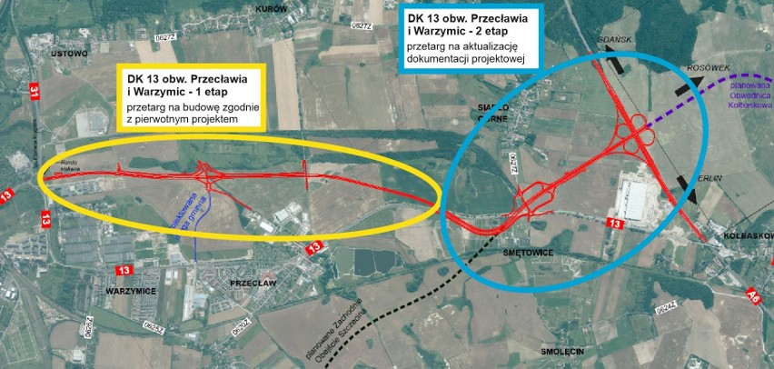 Obwodnica Warzymic i Przecławia. Teraz dokładnie sprawdzają oferty złożone w przetargu