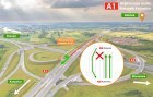 Wczoraj rozpoczął się remont wiaduktu w ciągu autostrady A1...