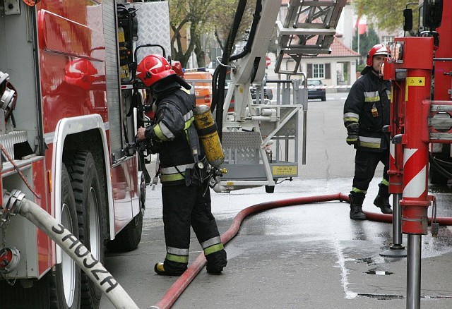 Do pożaru doszło w szpitalu psychiatrycznym przy ul. Walczaka w Gorzowie Wlkp.