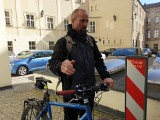 Tomasz Kędzior oficerem rowerowym Grudziądza [wideo]
