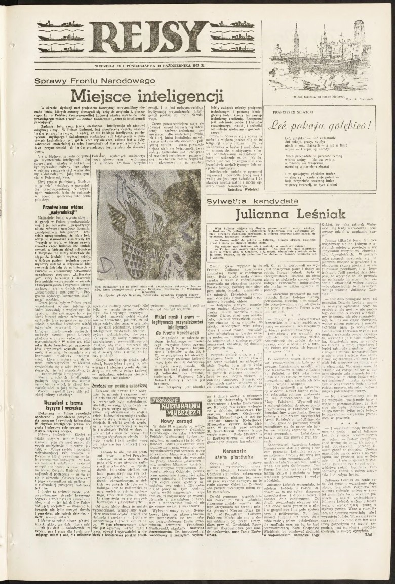 Archiwalne Rejsy: Magazyn Rejsy z października, listopada i grudnia 1952 r. [ZDJĘCIA, PDF-Y]