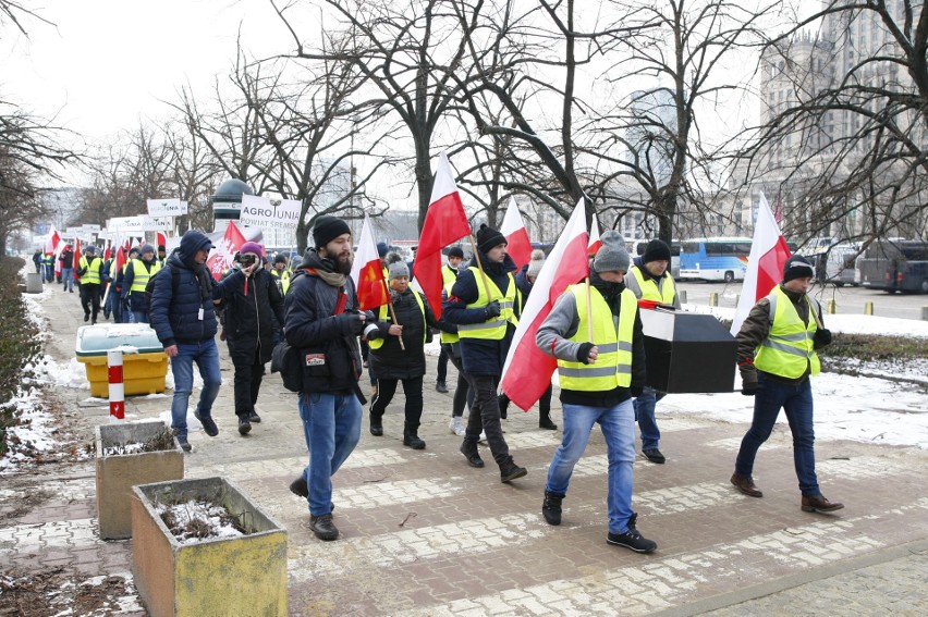 Protest rolników w Warszawie. Oblężenie stolicy