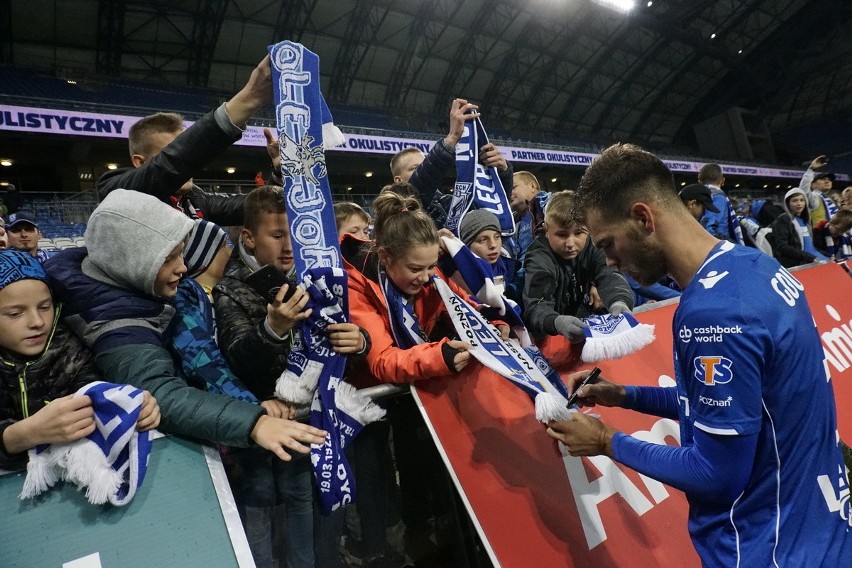 Lech Poznań wygrał z Koroną Kielce 2:1. Mecz przy...