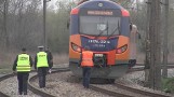 Kalisz: Mężczyzna został potrącony przez pociąg [ZDJĘCIA, WIDEO]