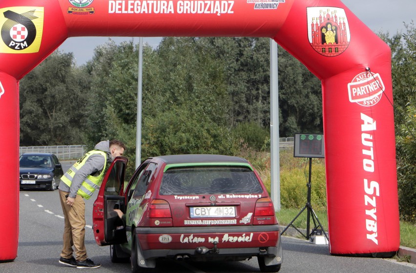 Runda finałowa zawodów o tytuł Grudziądzki Mistrz Kierownicy...