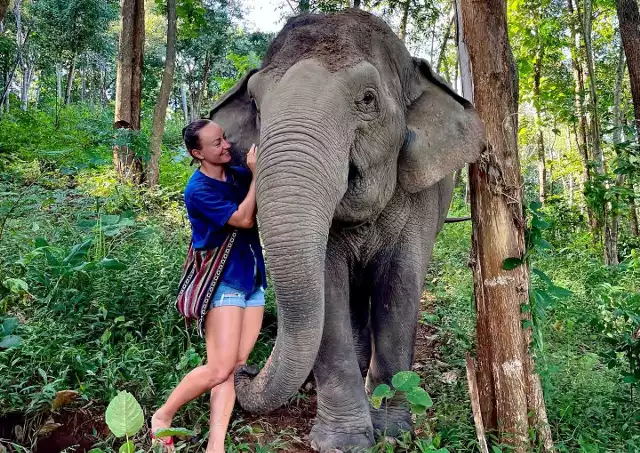 Sandra Drabik w Tajlandii podziwiała nie tylko piękne widoki, ale też majestatyczne zwierzęta.