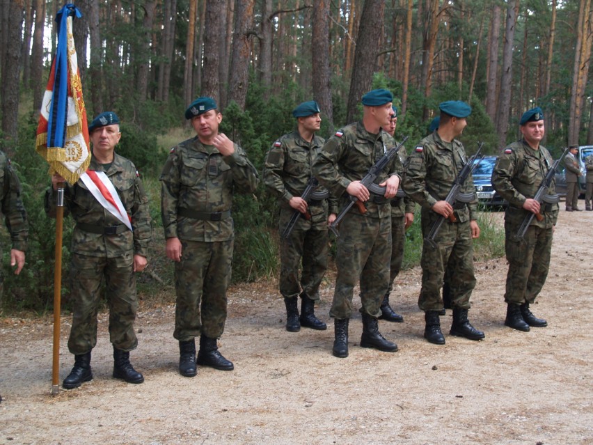 Uroczystości w 70. rocznicę wydarzeń w lasach koło Gleby gm. Kadzidło, 24.06.2018